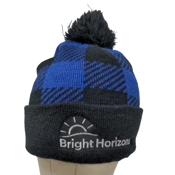 Hit Wear Men's Bright Horizons Knit Beanie Hat Embroidered Logo - Picture 1 of 12